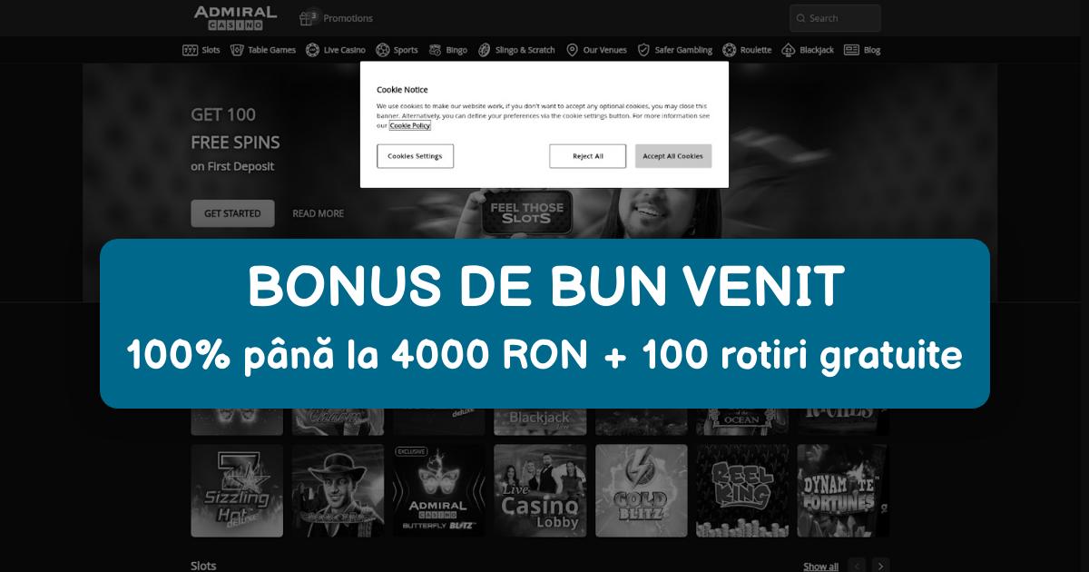 Admiral Casino România - Sloturi Online Premium
